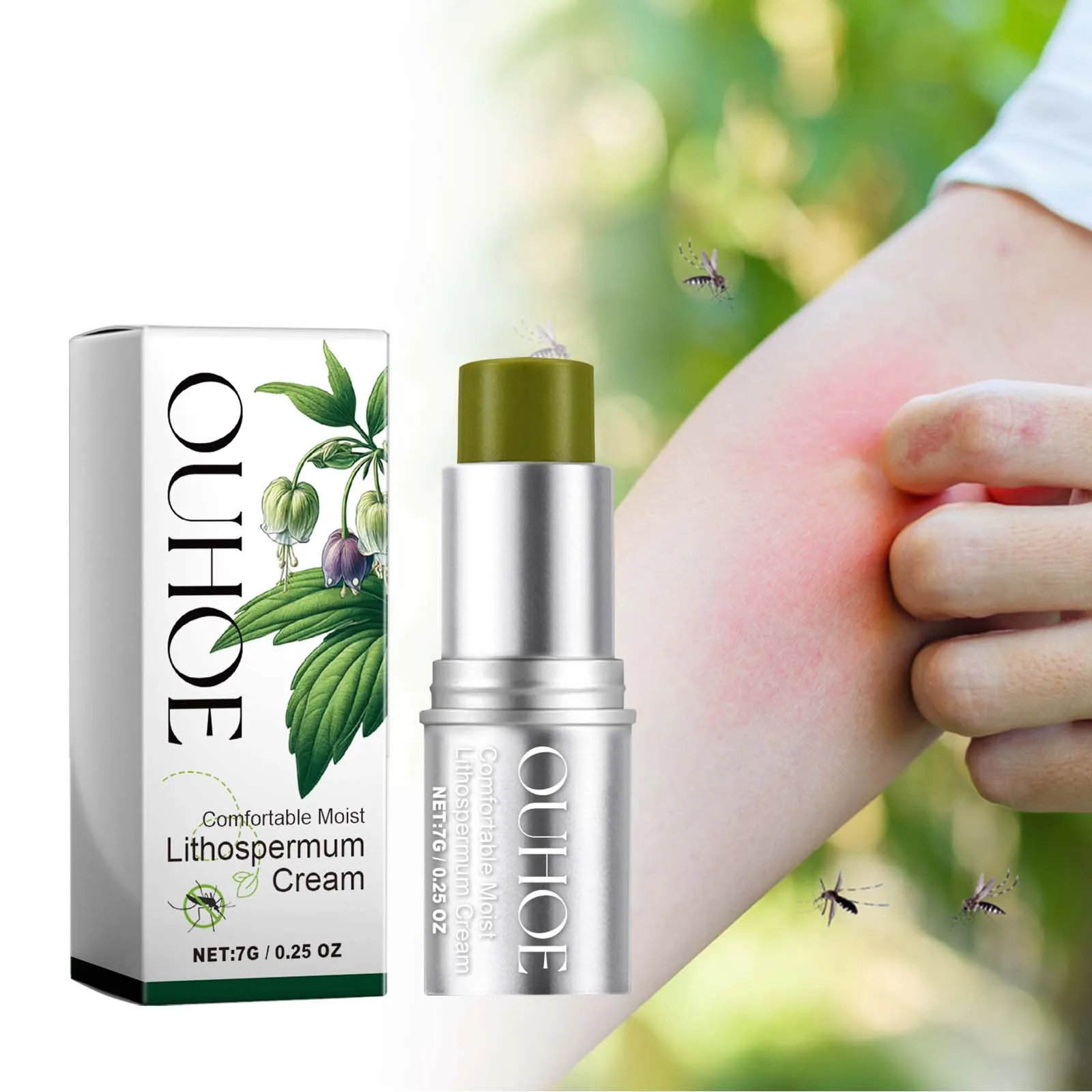 Skincare Natur E - Krim Pengusir Nyamuk Herbal Rumput Ungu