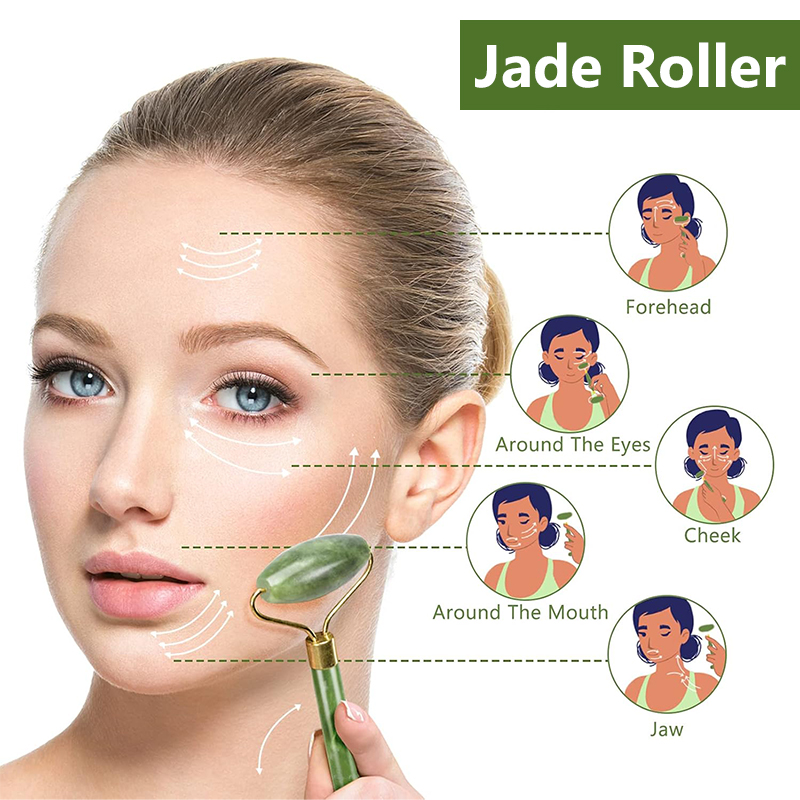 Rol Giok Alami Pemijat Wajah G - Skincare Natur E ulasan dan harga