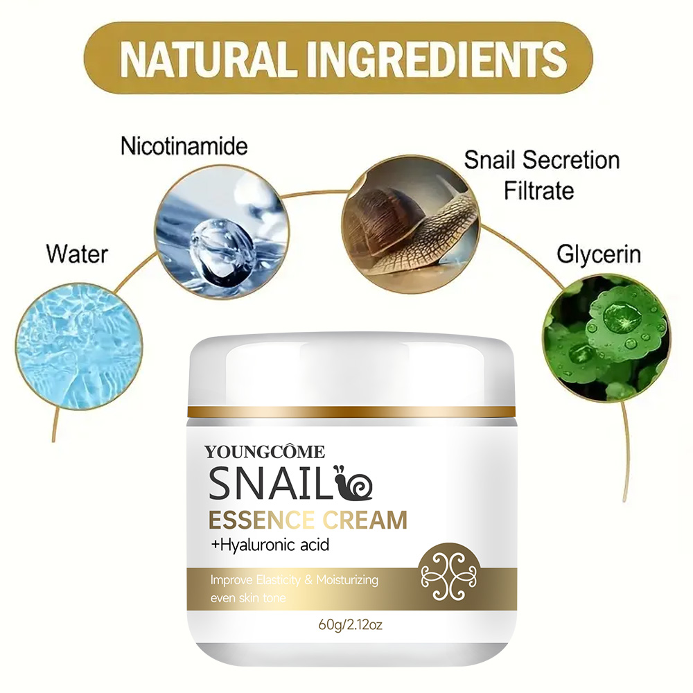 Krim Esensi Siput dengan Asam  - Skincare Glad2Glow ulasan dan harga