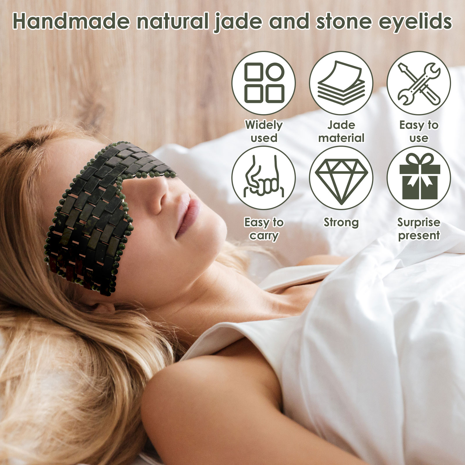 Masker Mata Giok Masker Wajah  - Skincare Omg ulasan dan harga