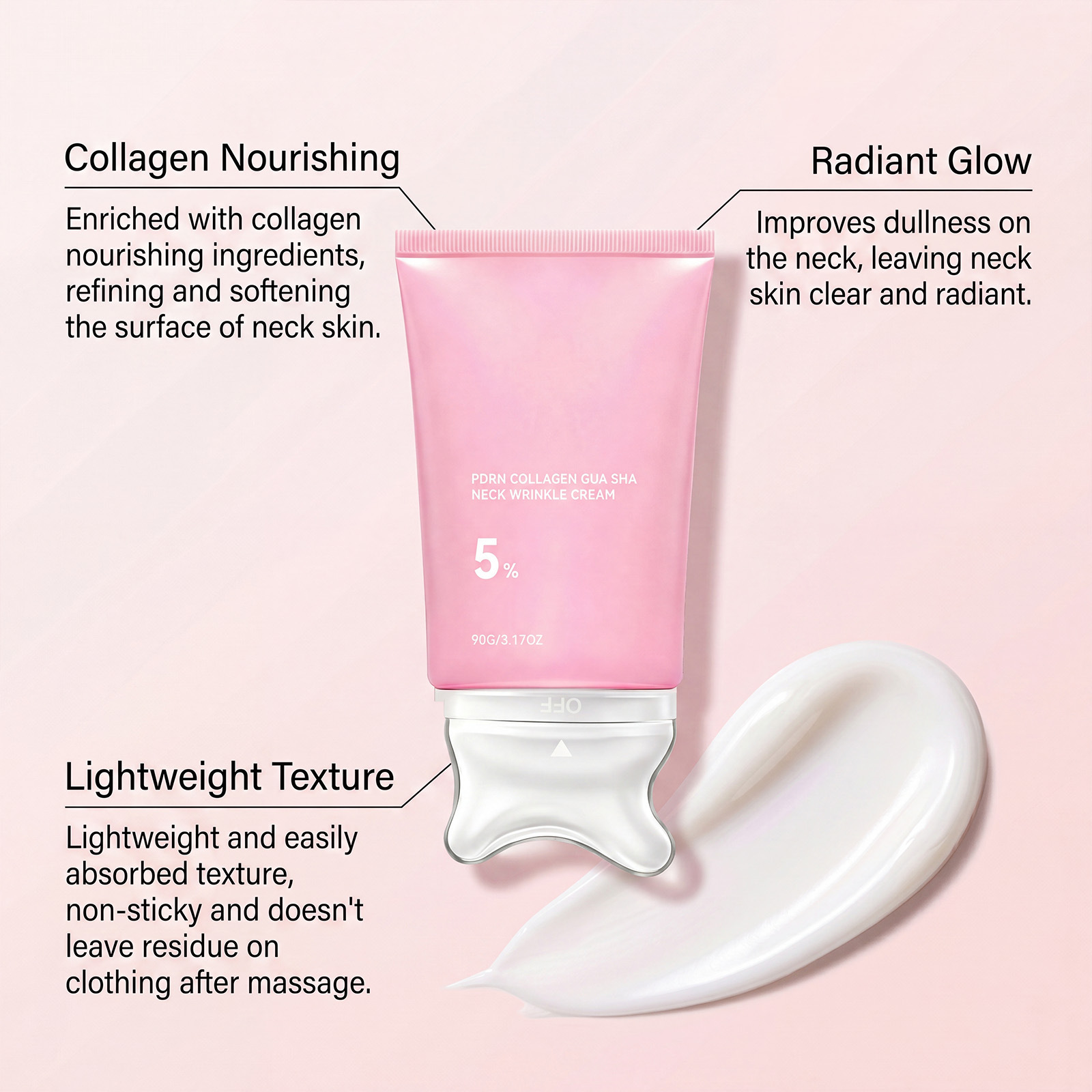 Krim Leher Kolagen Pijat Mence - Skincare Glad2Glow ulasan dan harga