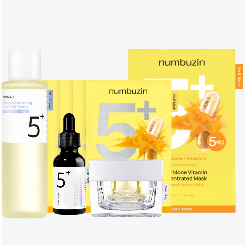 Numbuzin No.5+ Glutathione Vit - Skincare Omg ulasan dan harga